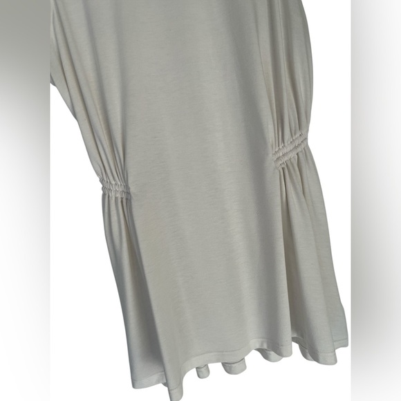 Athleta Sleeveless Mini Dress Size Large Cream - Picture 2 of 6